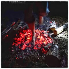 Gaszenie ogniska ...