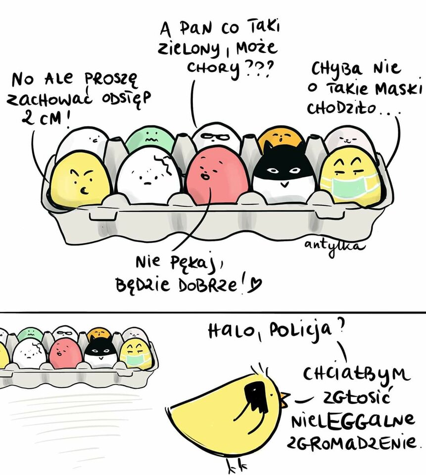 Wielkanocna jaja 2020 - para4330