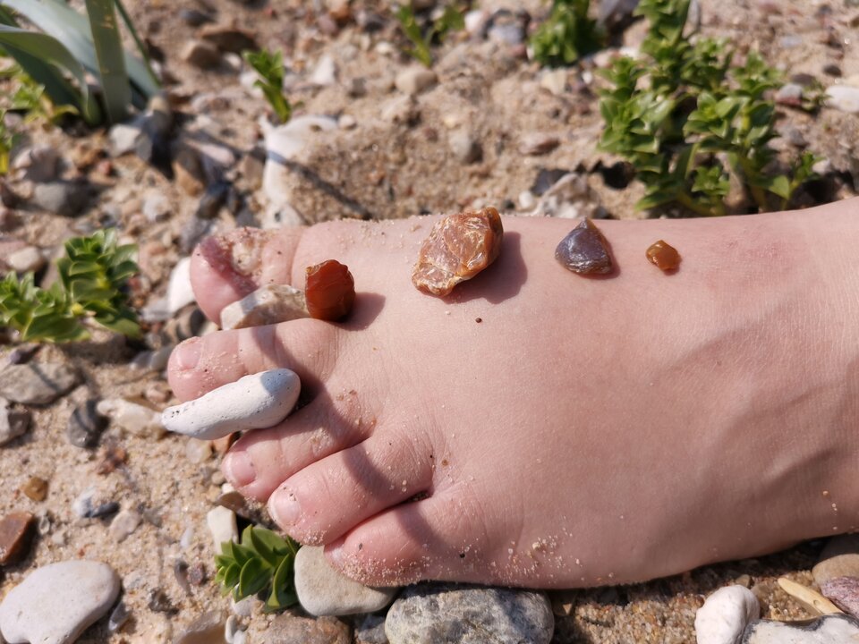 Bursztynowa stópka😍😍😍🍻 - Voresfraekkeliv