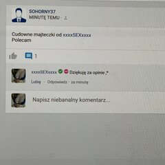 Klient zadowolony z majteczek ;)