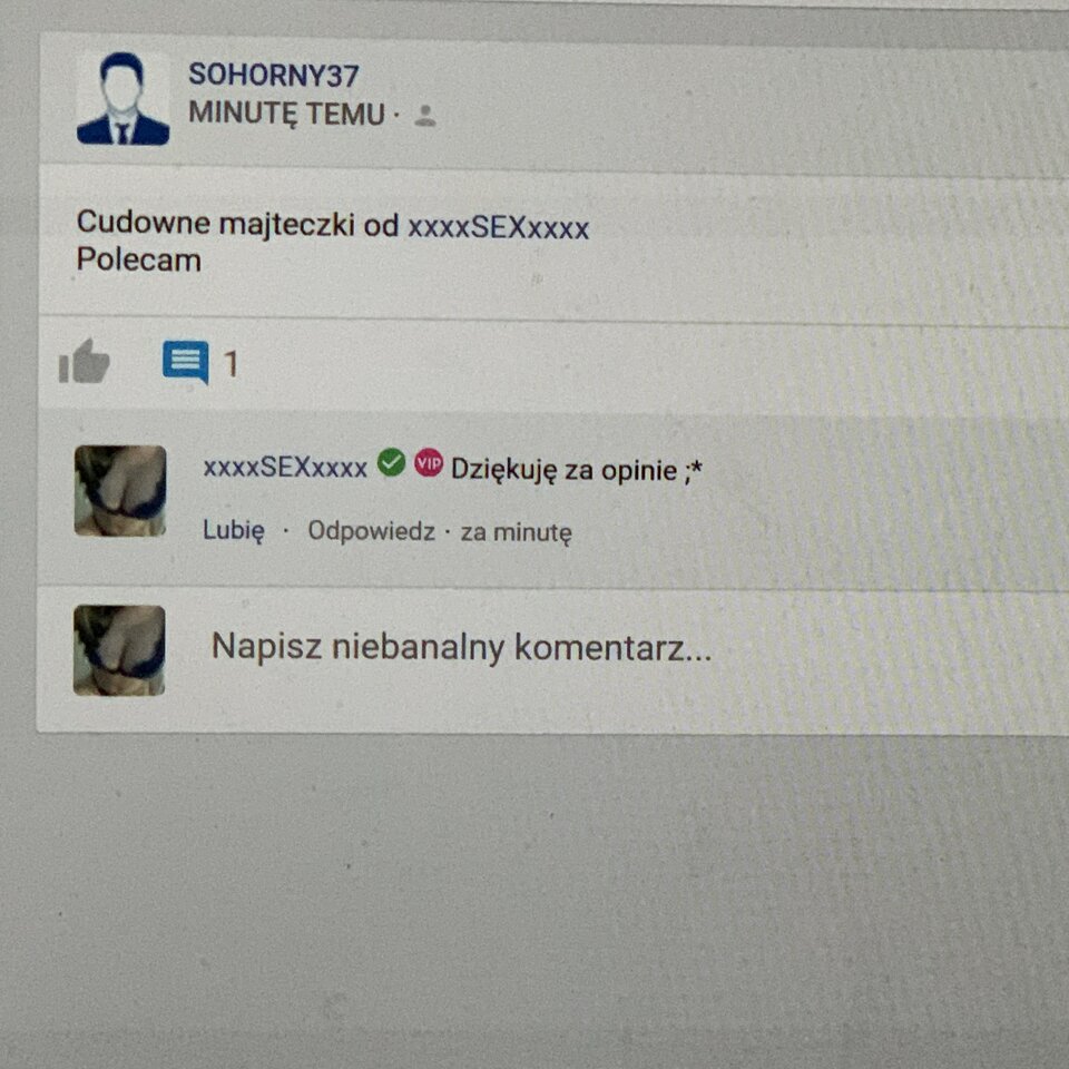 Klient zadowolony z majteczek ;) - xxxxSEXxxxx