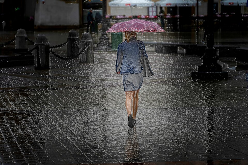 Pada deszcz - mystic