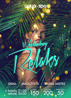 SOBOTNIE AQUA SPA - WEEKENDOWY RELAKS