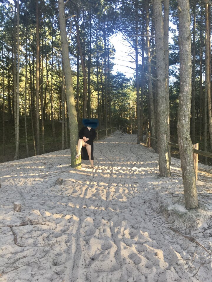 przy wejściu na nagą plażę - JaTyMy69