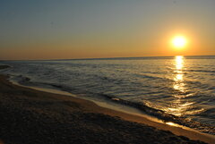 Zachód słońca nad Bałtykiem