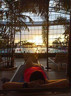 Różowa landrynka w Suntago Village⛱️☀️🐸