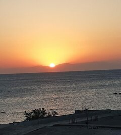 Wshód słonca no Rodos :)