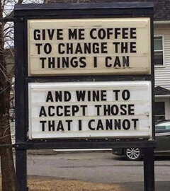 Wine, more wine...