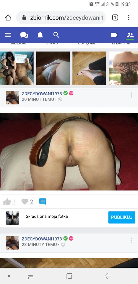 Trzeba mieć tupet by ukraść fotkę z tego samego portalu - aga124