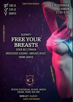 3 PAŻDZIERNIKA 2020 - FREE YOUR BREASTS - SexParty