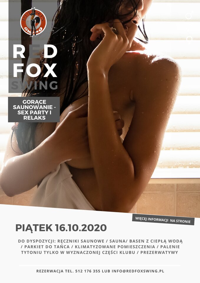16.9  piątkowe sauna-jacuzzi relaks i sex zabawy -20.00 - redfoxswing