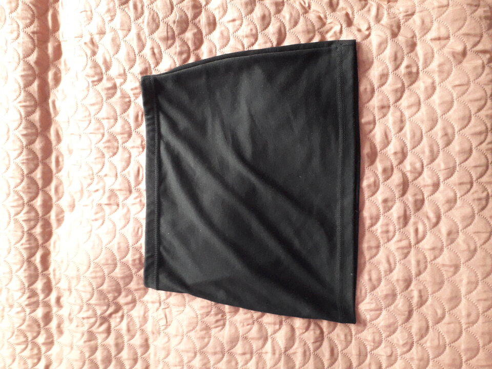 Czarna krótka mini - Ogieripani