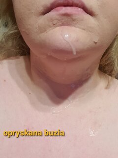 Z zaschniętą wróciłam do domu