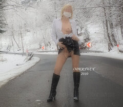 Kobieta na życiowym zakręcie :))