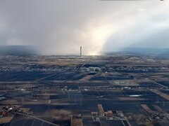 Jedna z wielu wczorajszych komórek śniegowych 