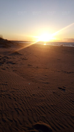 Zachód słońca nad Baltykiem