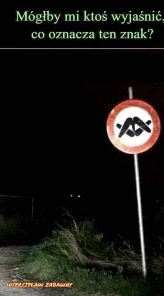 Pierwszy raz widzę ,co to za znak ? 🧐 - DymamCie