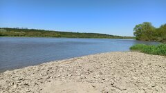 Plaża w Kazimierzu dziś 😊