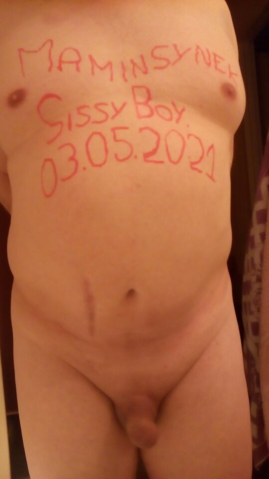 P cwelik z napisem Maminsynek SissyBoy 03.05.2021 - 03.05.2021 g.19.53.jpg - Wawa48