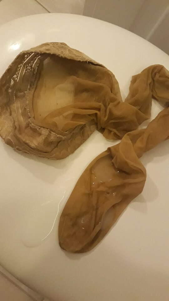 Kolejny zakup od bardzo milej parki :* obwąchane i cale zalane - NylonkowyBoy69