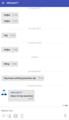 Mówiłam, że poziom rynsztoku mnie nie interesuje.
