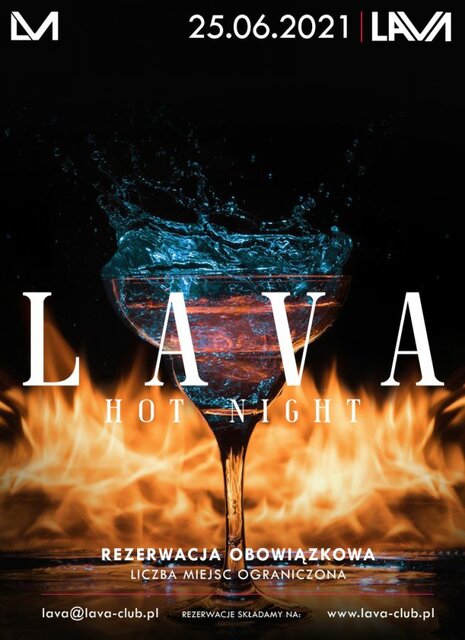 LAVA HOT NIGHT & URODZINY UpadłyAniołBi - 25.06.2021 r. - LavaClub