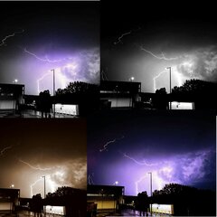 Te samo zdjęcie różne nakładki