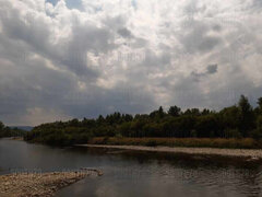 Kęty dziś. Trochę chmur.