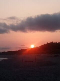 Ostatnie widoki z plaży Łaz 😊😘 Powrót do swojego miasta