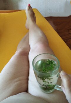 Popołudniowa herbatka z mięty