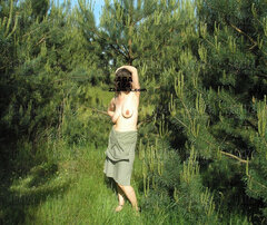 Plenerkowe pozowanie