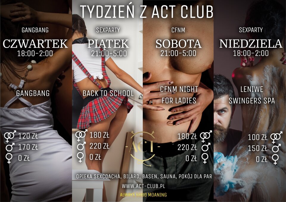 A co w ACT w najbliższy weekend? :D A to!! :) - ACTSwingersClubWarszawa