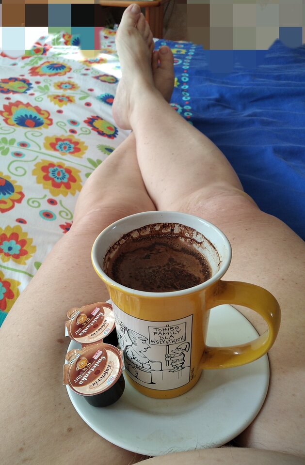 Odpoczynek z kawą - Ajsza69