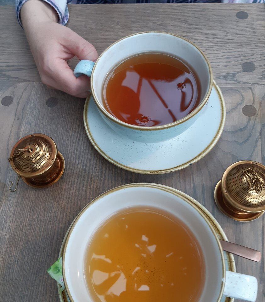 Zacna  łapka przy pysznej herbacie i rozmowie z @Entuzjazm_ - Nikt_taki