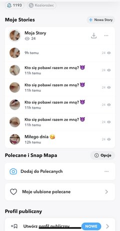 Mój snapchat