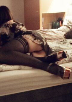 Przyłapana bez majteczek ;)