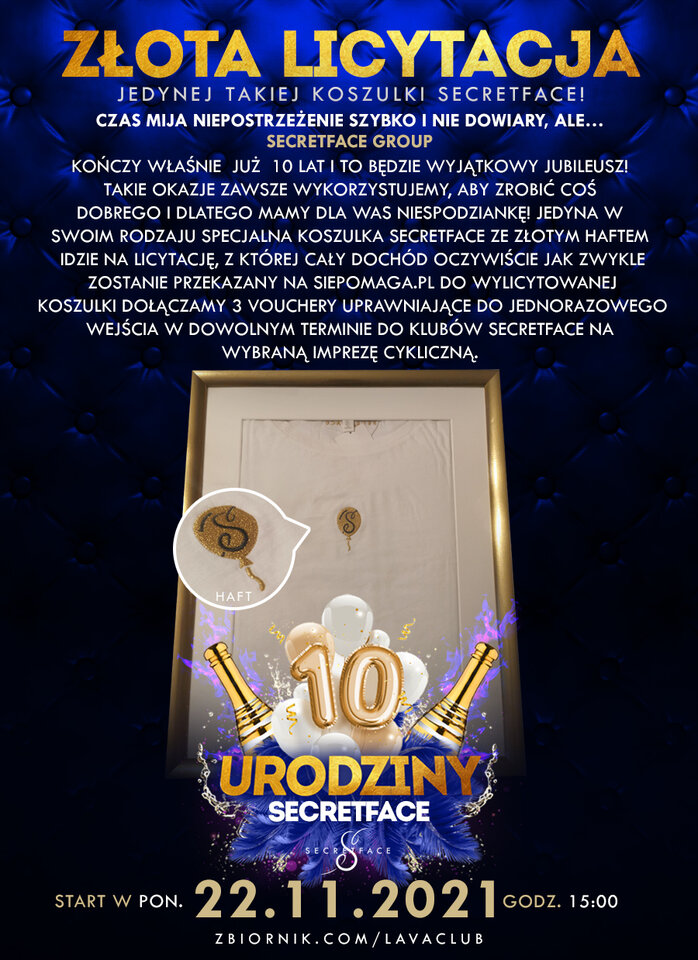 ZŁOTA LICYTACJA - LavaClub