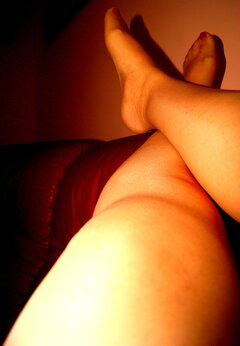 Nóżki w górę ...