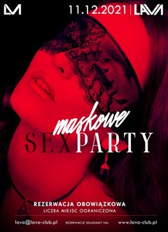 MASKOWE SEX PARTY w Swingers Clubie LaVa  !