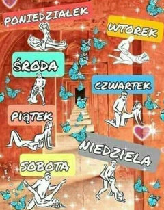 A Wy który dzień tygodnia lubicie najbardziej...?