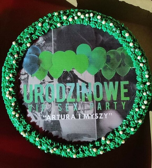 Tort na 07.01. URODZINOWE VIP SEX PARTY - LavaClub