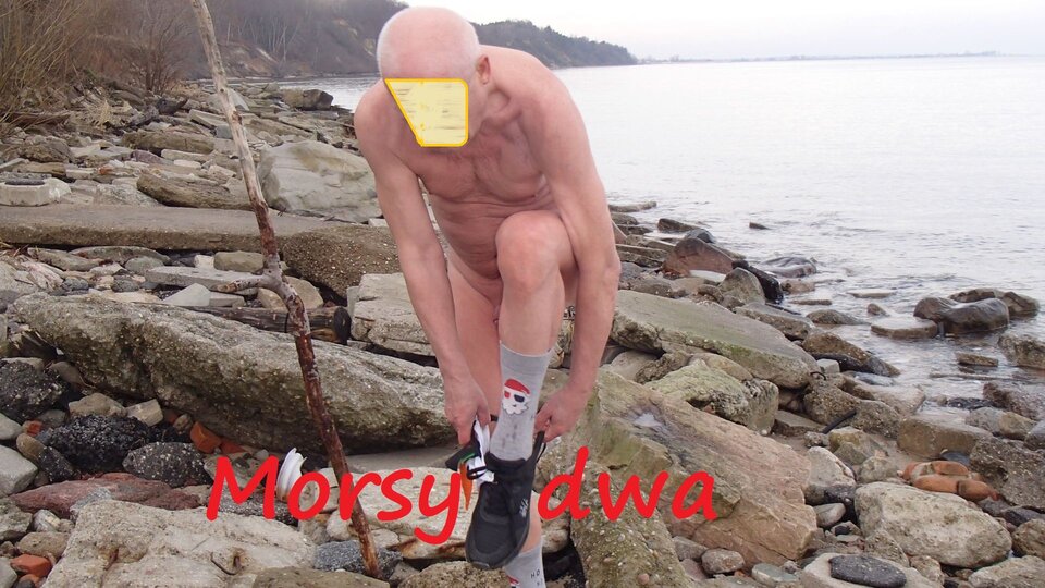 Zbiornik 1627 Babie Doły 19 01 2022 - Morsy_dwa