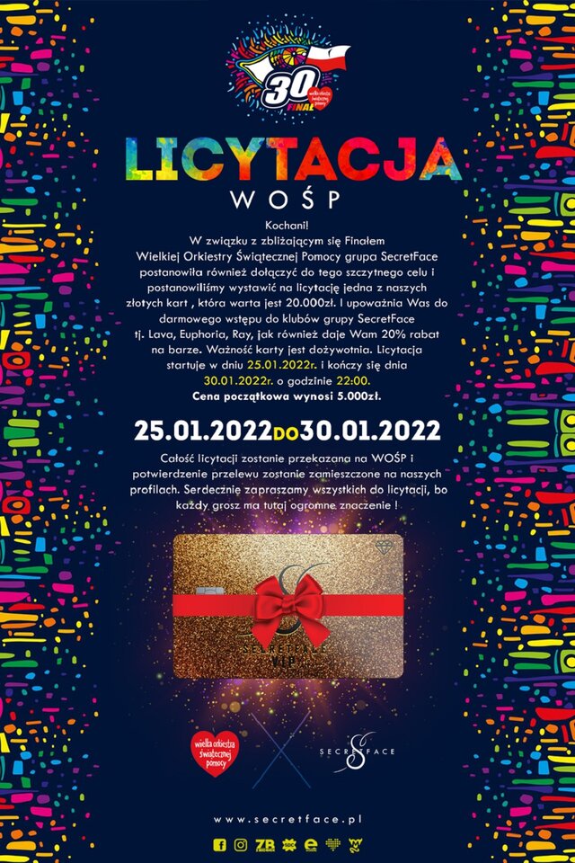 Plakat Licytacja WOSP.jpg - LavaClub