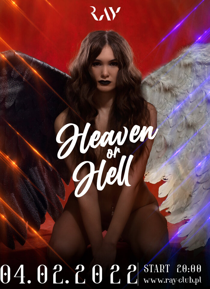 04.02.2022 piątek- Heaven or Hell Sex party RAY CLUB - RayClub