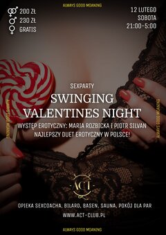 12 LUTEGO (sobota) - Swinging Valentines Night in ACT