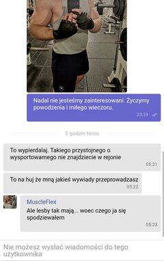 Niektórzy bardzo źle przyjmują kulturalną odmowę.