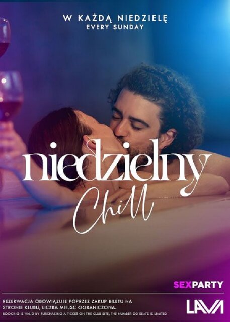 NIEDZIELNY CHILL - 18:00-00:00 BILETY : WWW.LAVA-CLUB.PL - LavaClub