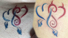 mąż i żona oznaczeni na wieki