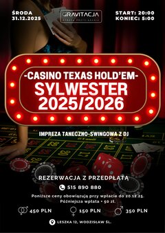 💥 SYLWESTER 2025/2026