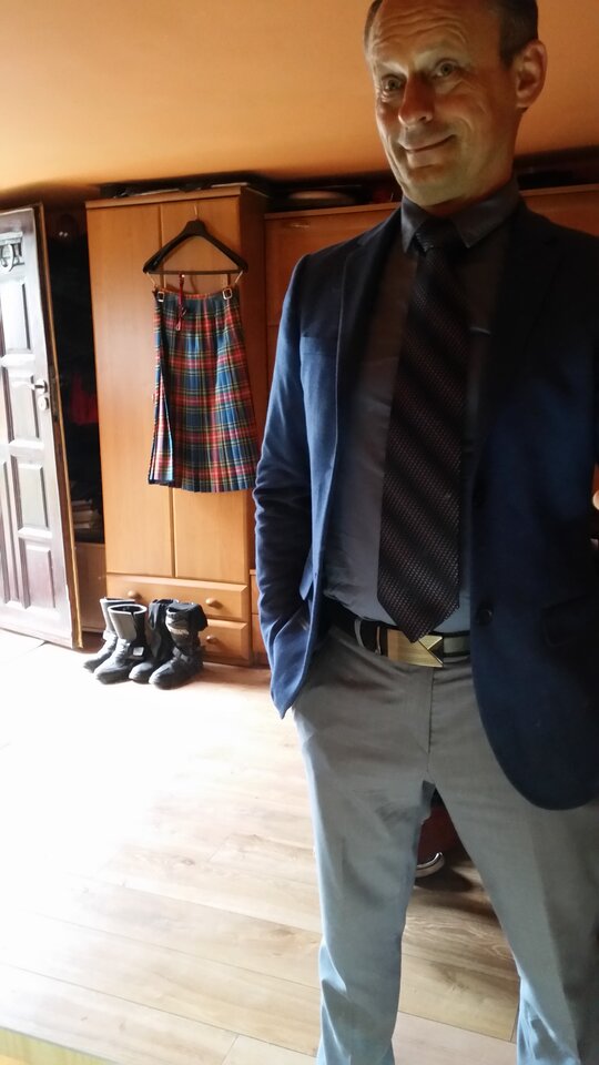 Tak mieszkałem w Szkocji i mam swój Prawdziwy Kilt! - Gray1969